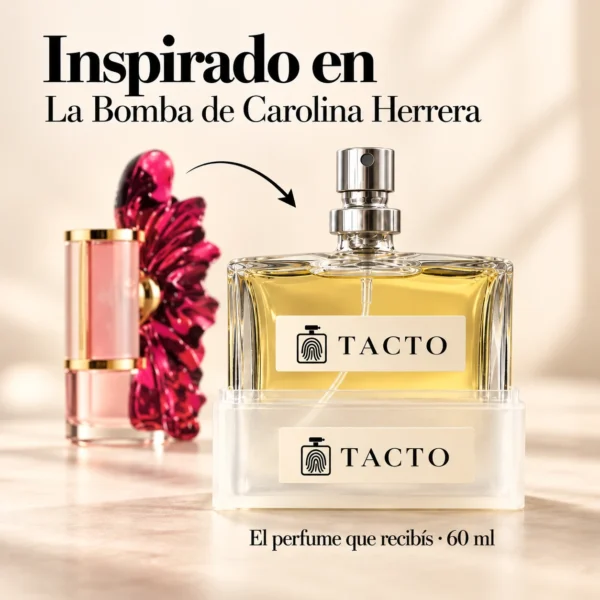 Frasco de Extracto - Inspirado en La Bomba de Carolina Herrera de TACTO
